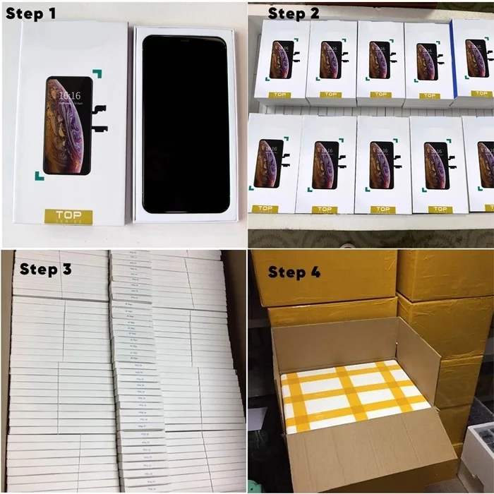 
Replacements Pantalla Ecran Original Touch Display incell LCD Screen For iphone 6S 6 7 PLUS 8 X XR pro max Xs Max 11 12 mini 