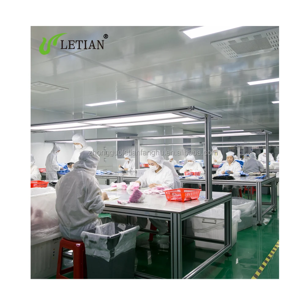 Letian 3ply disposable 50 pcs Kids Adult level 2 face mask Surgical Masks medical dental mask