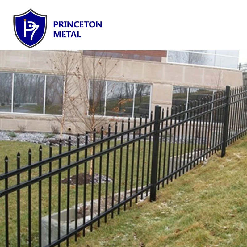Powder coated steel security adjustable fence for sale