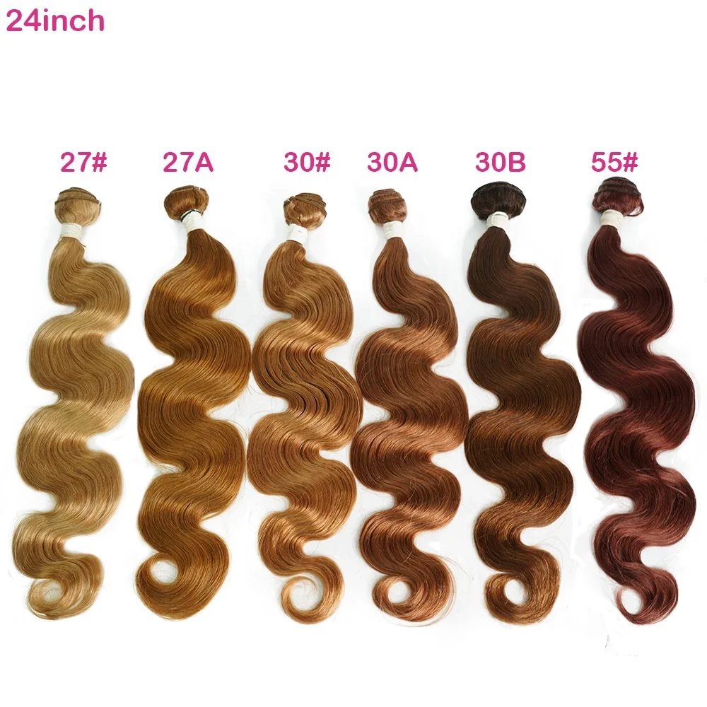 WXJlonghair Bone Straight Colored Bundles with Lace Closure Brazilian Hair Bundles Set Green Pink Orange Wholesale Human Hair