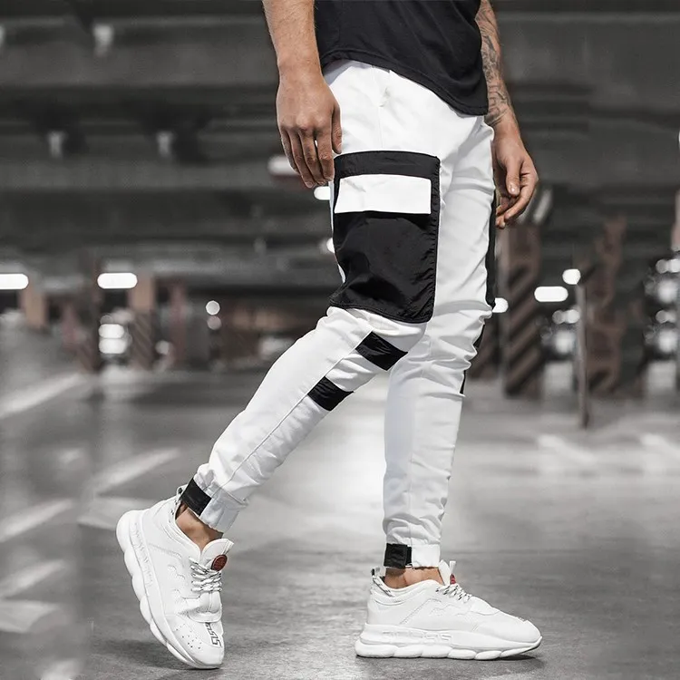 New Latest Knee Hole Distressed Retro Washing Stacked Tapered Pants Jeans Hot Selling Designer Hip Hop Mens Jeans
