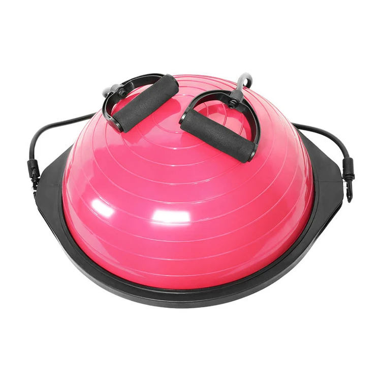 
China supplier gym home exercise half yoga balance ball with stability ring 