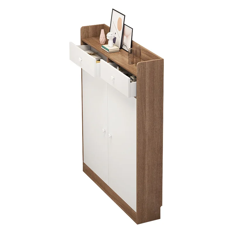 Shoe cabinet ultra-thin 20cm home door large capacity balcony narrow cabinet simple modern storage locker small shoe rack
