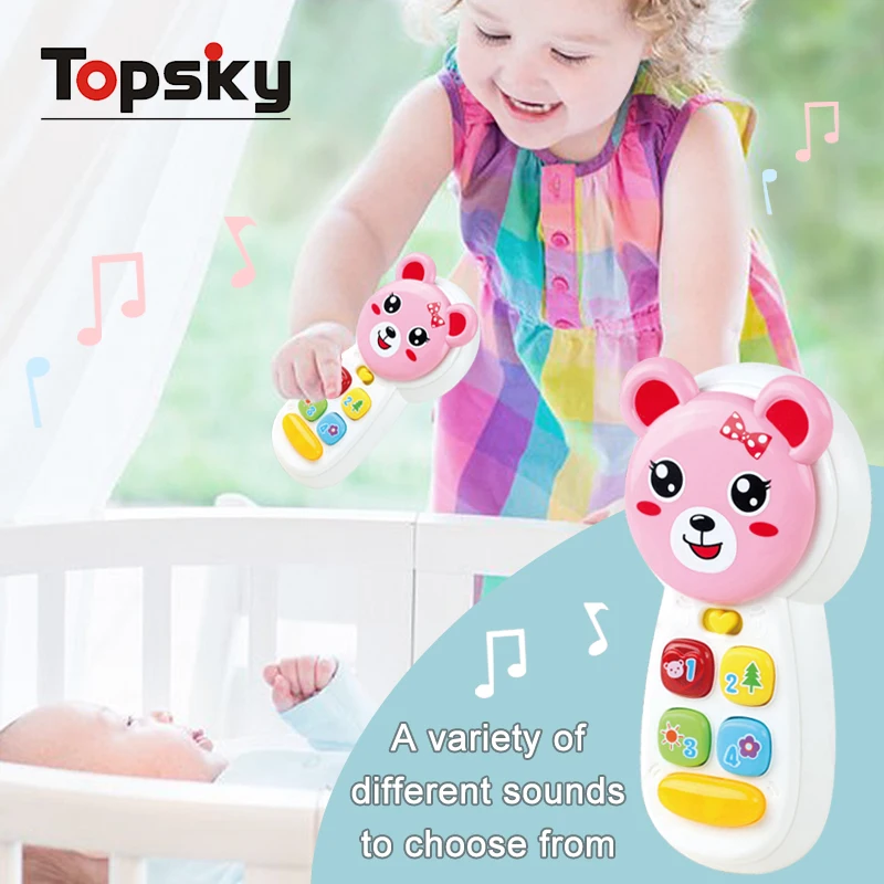 Newest Cartoon Newborn Baby Rattle Toys Set Baby Play Phone Color Cloth Book Musical Rattle Gift Early Educational Toys