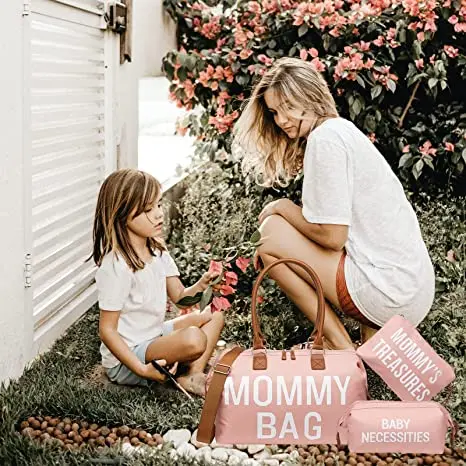 Top Selling New Product Mommy Bag Big Diaper Bag Large Tote Bag Travel For Baby Multi-Function Shopping Outdoor