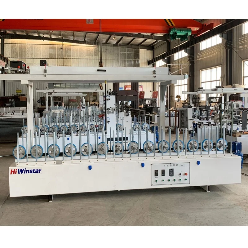 BXW300C woodworking horizontal profile wrapping machine