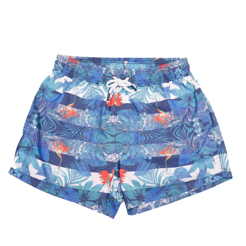 Mens Summer Beach Hawaiian Swim Pool Surf Floral Boxer Shorts Trunks Night wear
