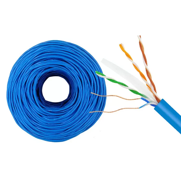 High-speed Cat6 lan cable cat 6 ethernet cable CCA  305m 1000ft utp indoor cat6 network cable