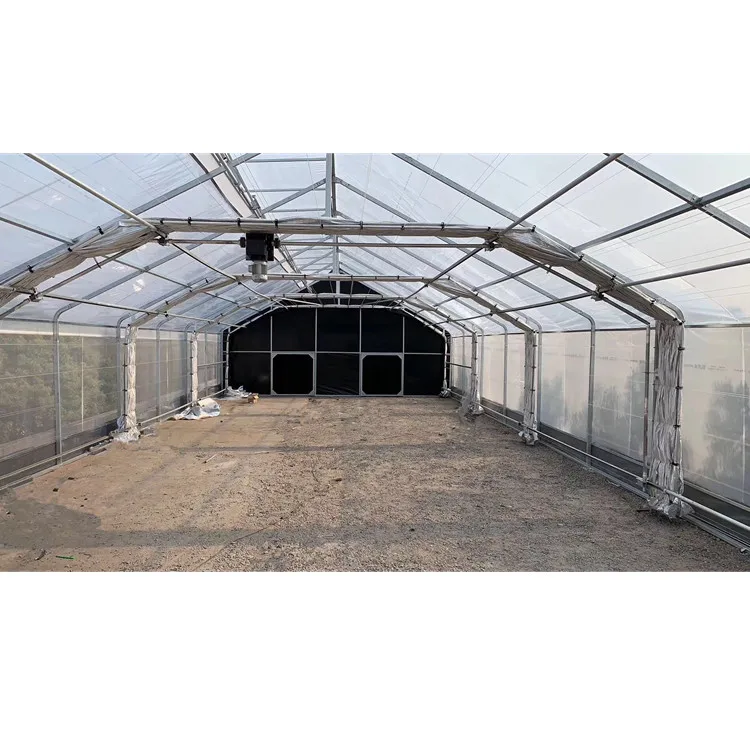 Skyplant Commercial Automated Light Deprivation Blackout Greenhouse