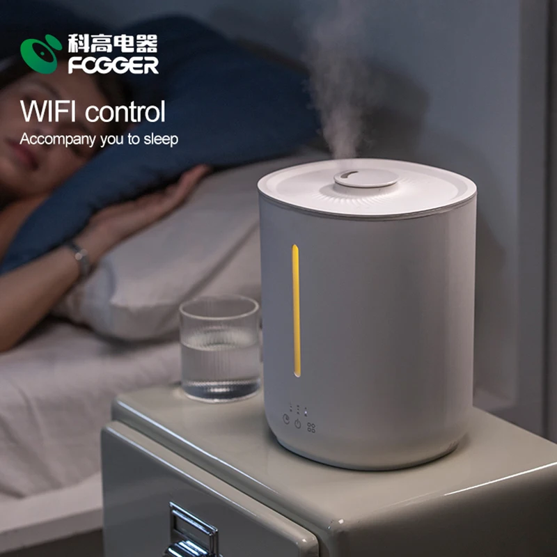Best Price 2.8L Mini Fogger Incubator Home Appliance Humidifier Wifi Romantic Led Air Humidifier with WiFi