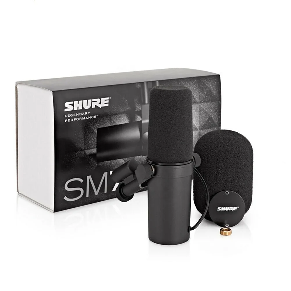 Buy With Confidence New Shure SM7B Professional Cardioid Dynamic Studio Vocal Microphone