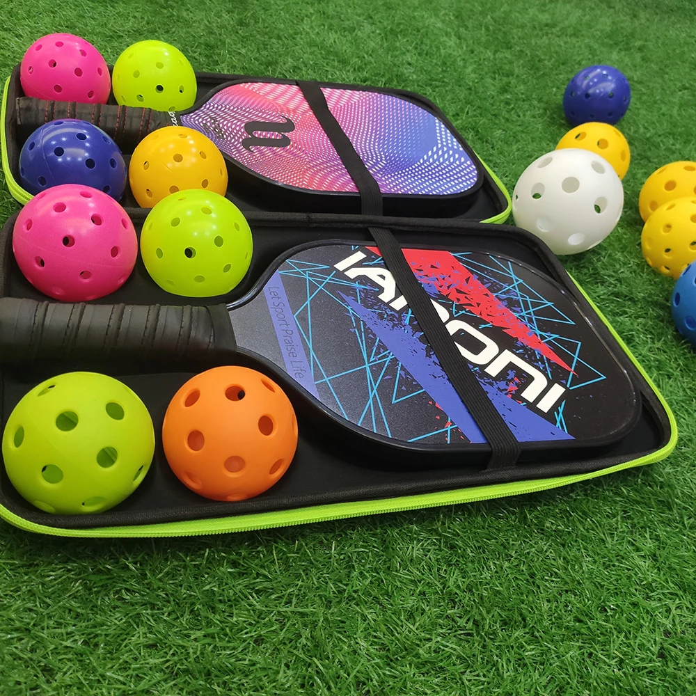 CASTON custom USAPA pickle ball plastic with holes 26 40 color logos outdoor Indoor pickleball balls