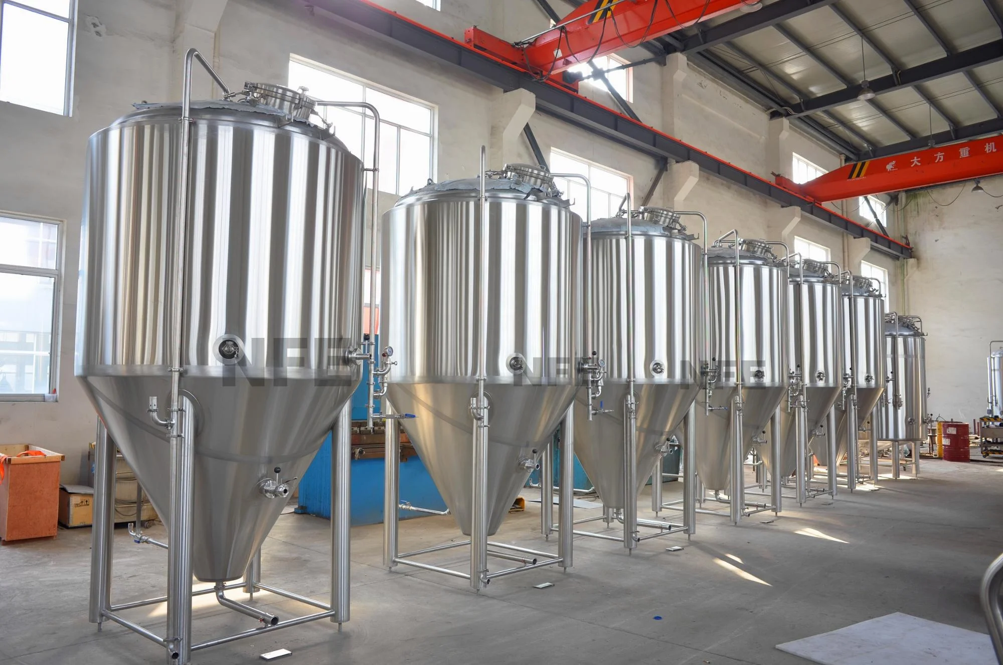 
CE approved 40bbl stainless steel beer fermenter | Beer manufacturing equipment for brewery | Beer brewing machinery for brewery 