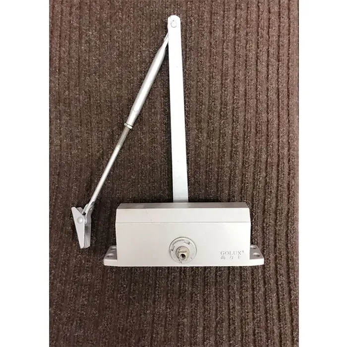 Popular stainless steel aluminum adjustable force and speed alloy  hydraulic auto door closer