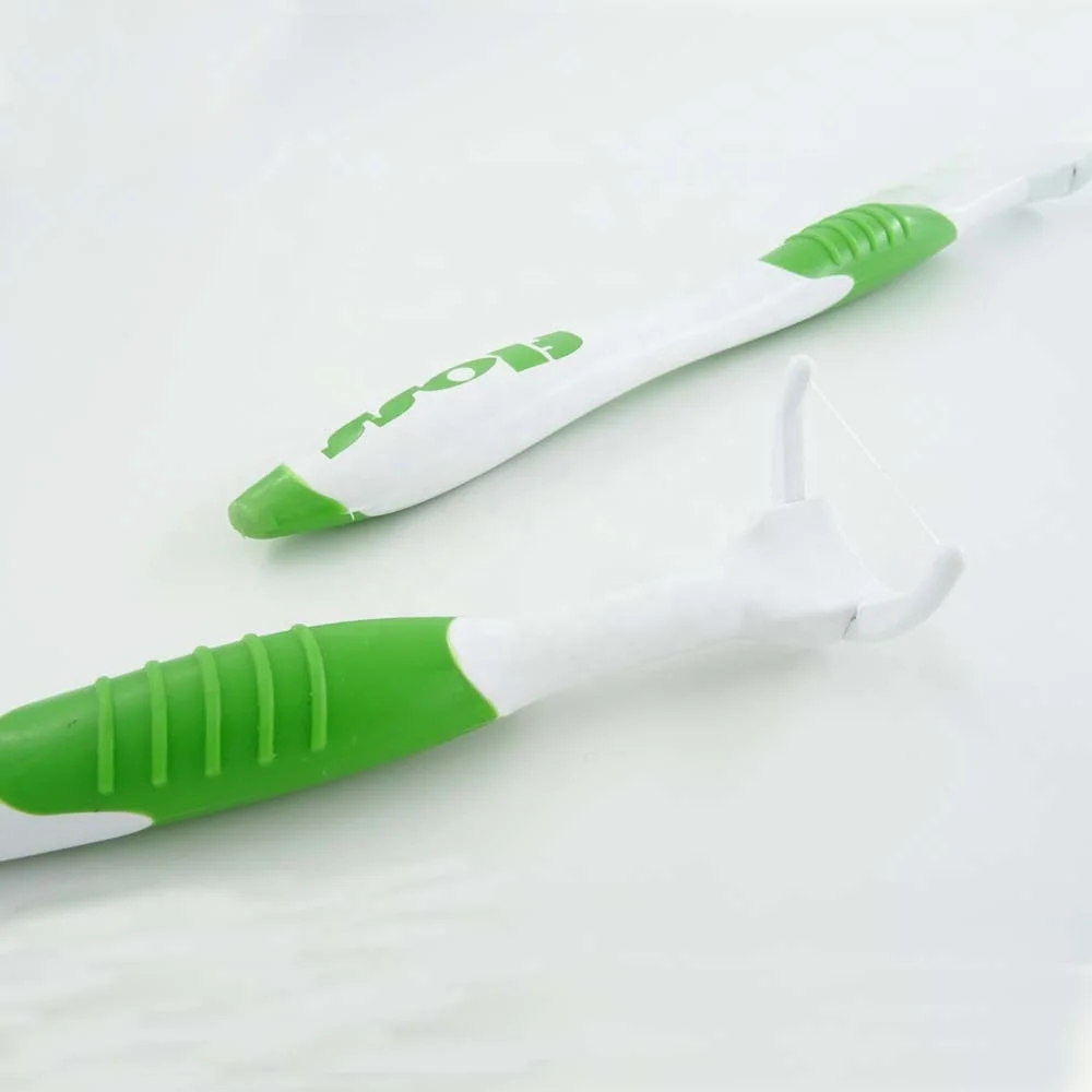 Y Shape UHMWPE Dental Floss Holder Replaceable Floss Head Dental Floss Pick