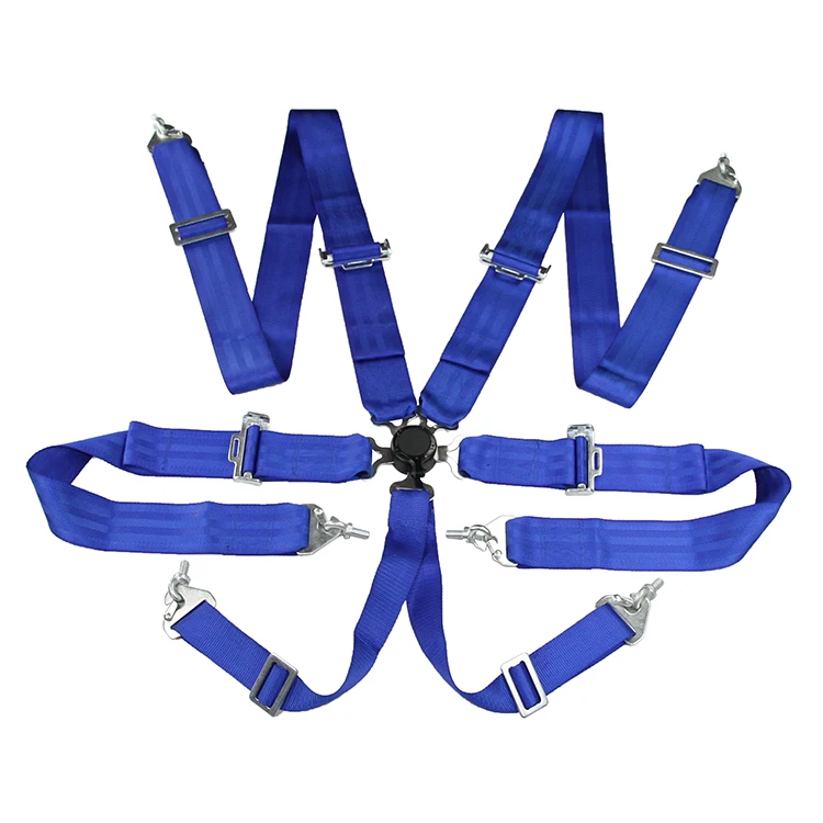 China wholesale 3 inch 6 point racing safety harness for sale