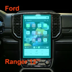 2023 for Ford Ranger 12 Inch Car Screen Protector Ranger Sport 10.1 Inch Navigation Monition Protection Film
