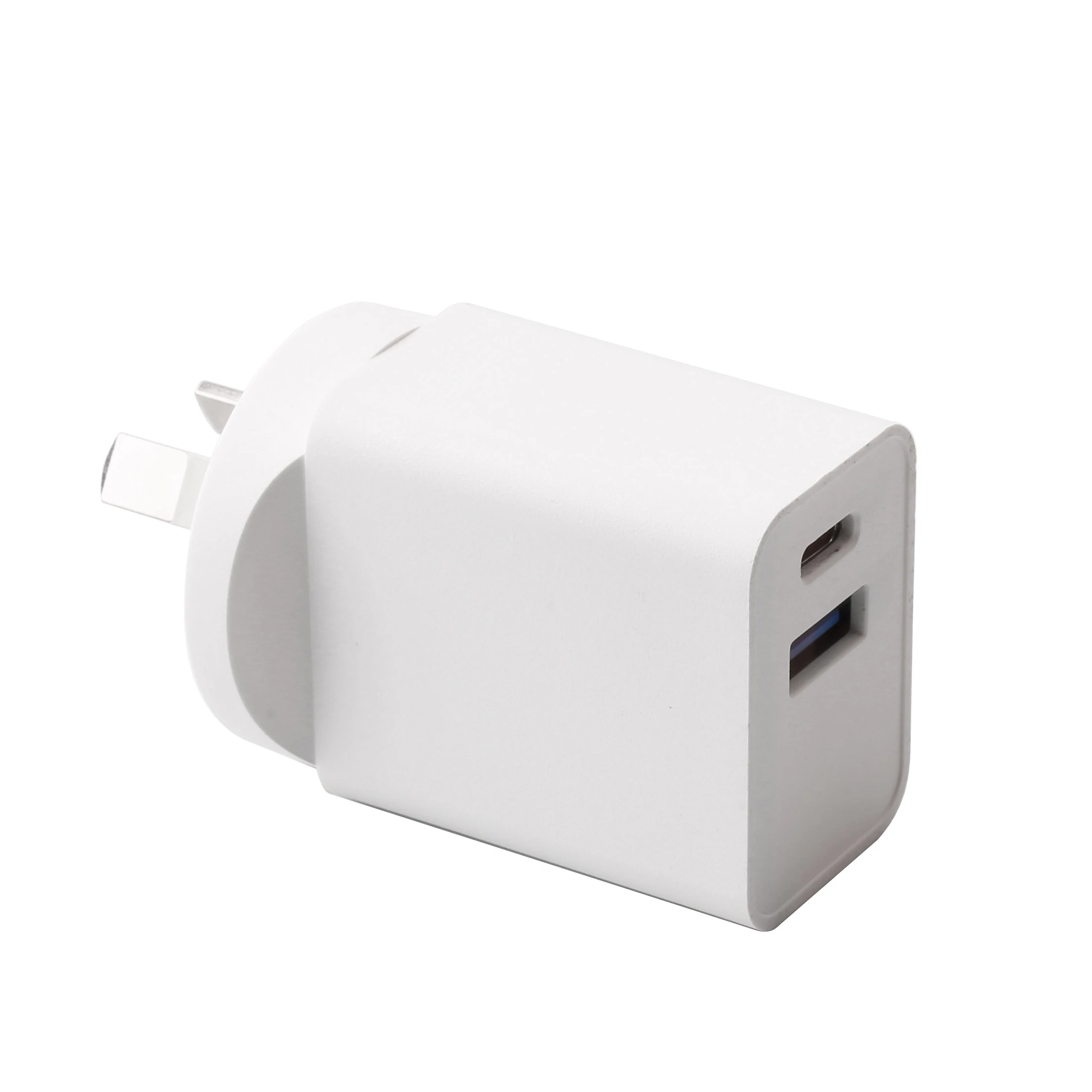 
USB C PD Charger, USB C Charger with Quick Charge 3.0 Ports, 18W USB Wall Charger with SAA and C-Tick Certification 