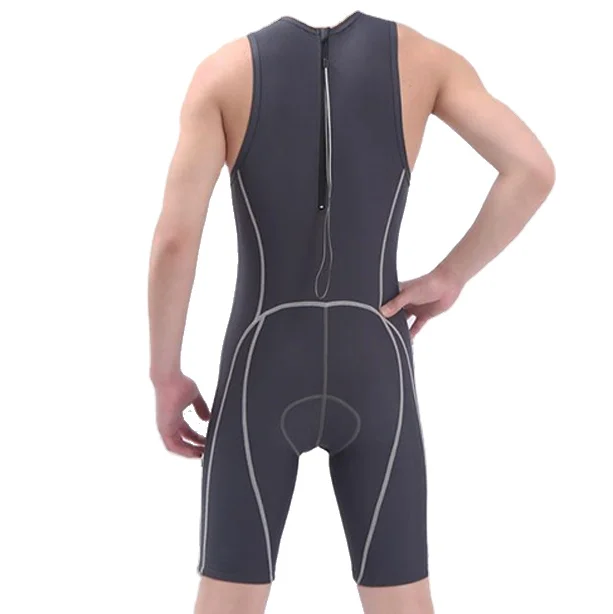 back pull zipper design tri suit manufacturer good stretchable one piece printing pattern custom men Triathlon suit