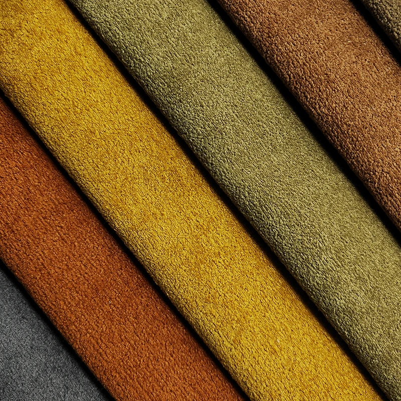 2024 new design velvet fabric for sofa China manufacturer wholesale cheap fabric Micro Soft Fabric Upholstery Home Textile