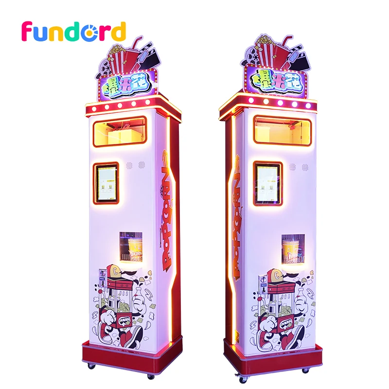 Fundord Selling Snack Food Vending Machine Automatic Visualization window Popcorn vending machine Makers For Sale