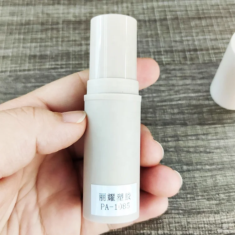 Luxury empty stick foundation container big lipstick tube lip balm case plastic concealer packaging cosmetics