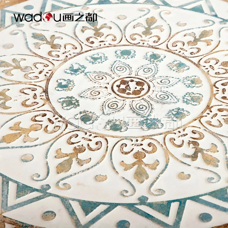 round shape masterpieces easy abstract art poster paintings colorful handmade canvas oil painting for room decoration