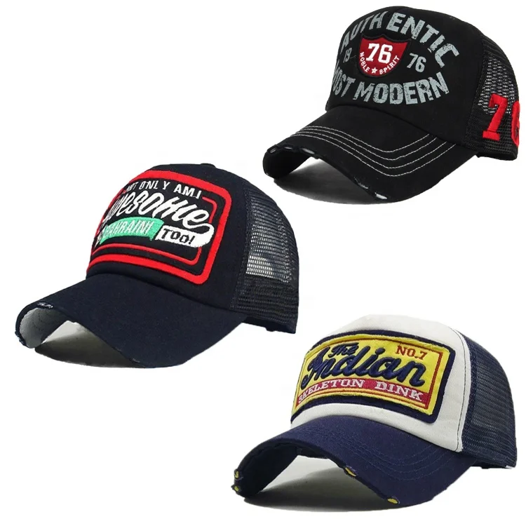 High Quality Custom Old Dad Hat Fashion Hip Hop Snapback Hat Dad Baseball Cap