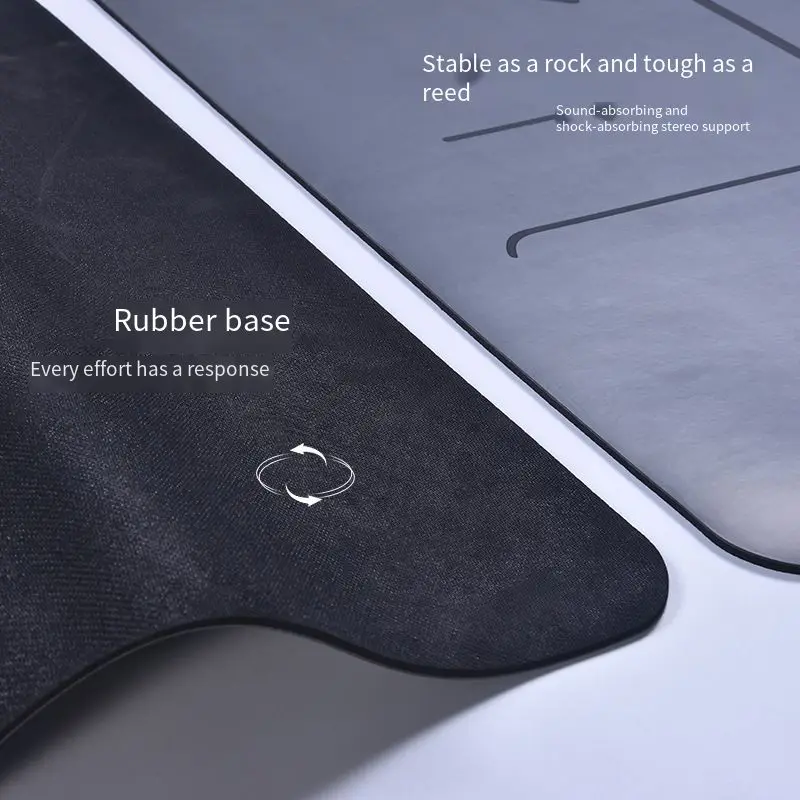 
Gymnastic Exercise Fitness thickening and widening OEM accept 0.5cm PU rubber Yoga Mat 