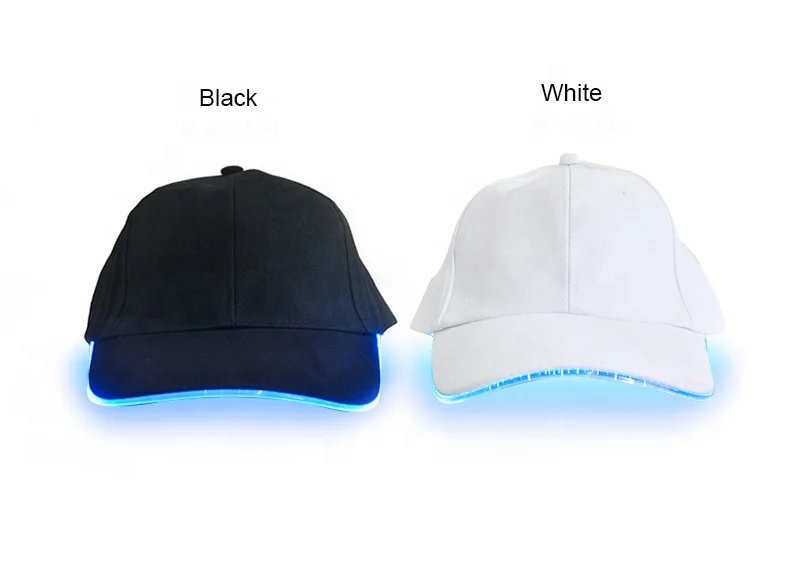 
LED luminous night baseball cap outdoor sun cap outdoor warning cap with light 