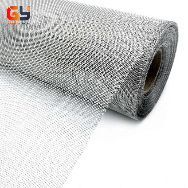 Aluminum Window Screen Mesh Anti Dust Insect Proof Net Anti-Mosquito Window Screen Aluminum Fly Insect Screen