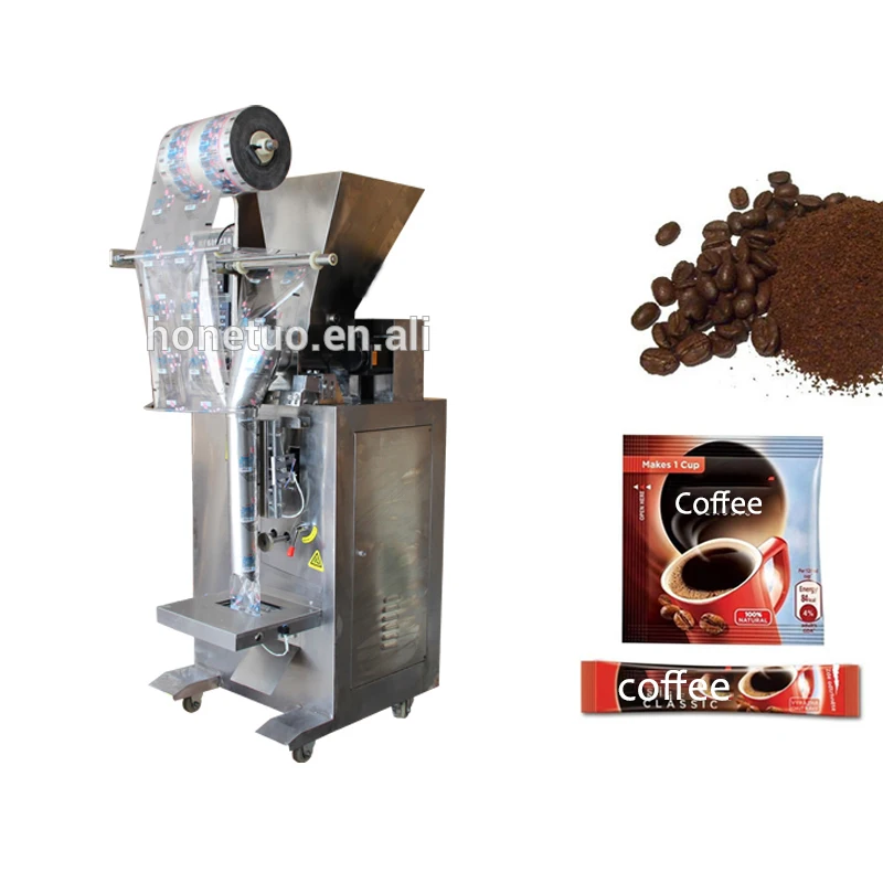 Automatic Small Drip Sachet Coffee Powder Packing Machine Vertical Instant Coffee Bag Packaging Machine Price 80-320mm 1-300g -