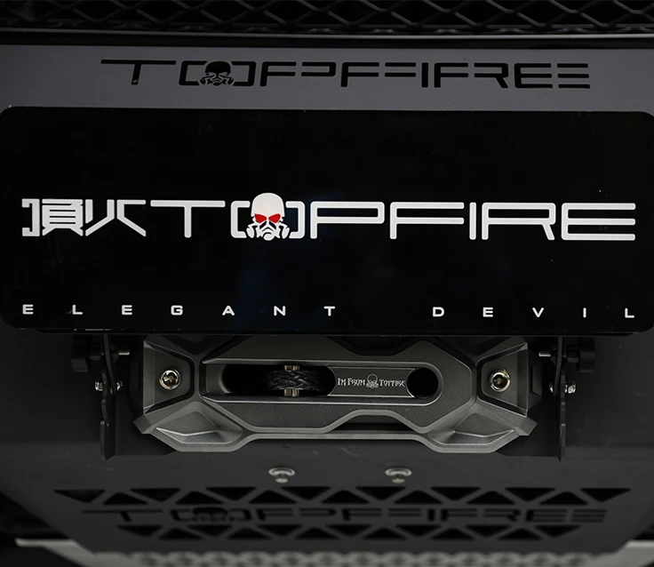 
Topfire Marauder II Aluminium Front Car Bumper for FJ Cruiser 