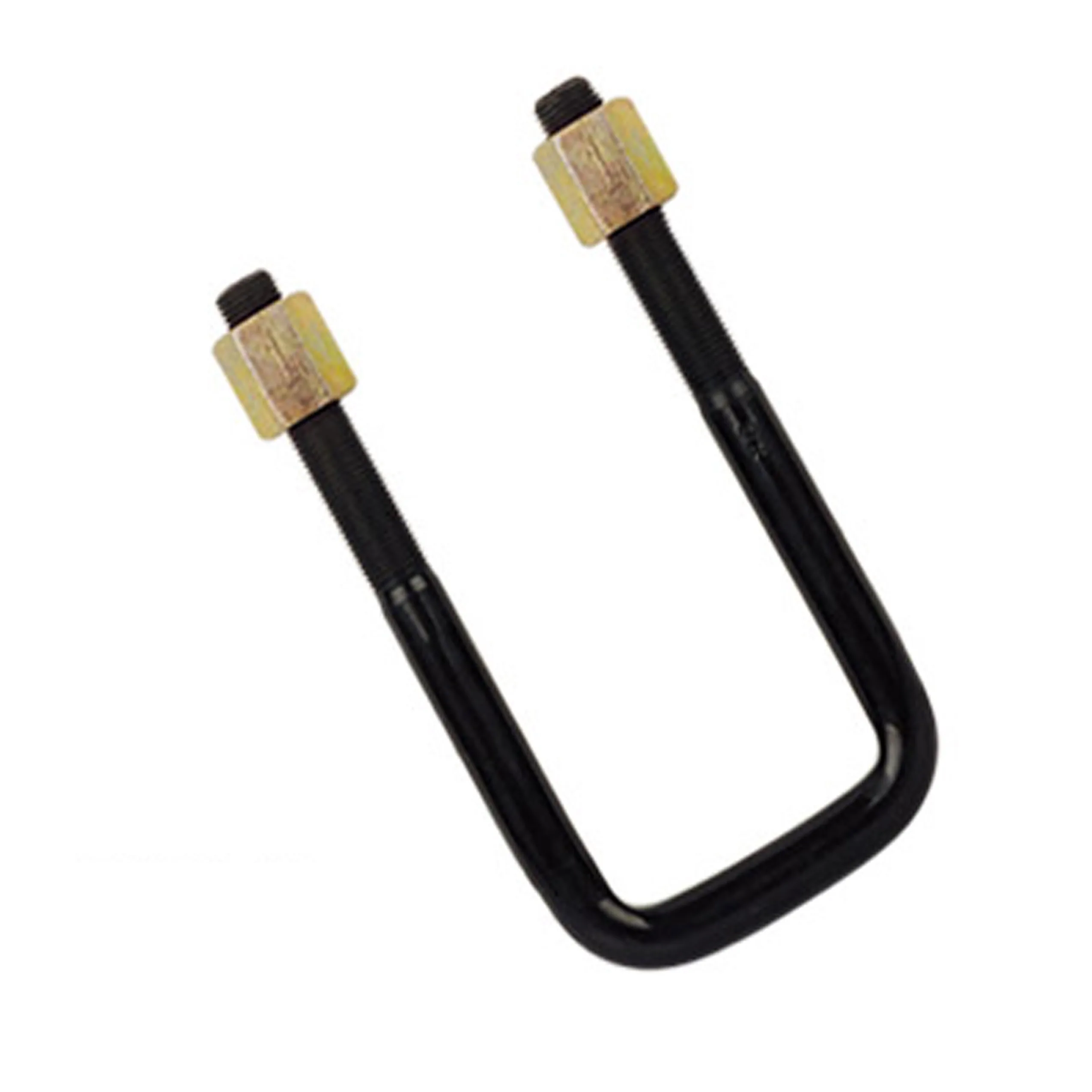 bake paint black color u-bolts Mazda shape square M18x73x280mm