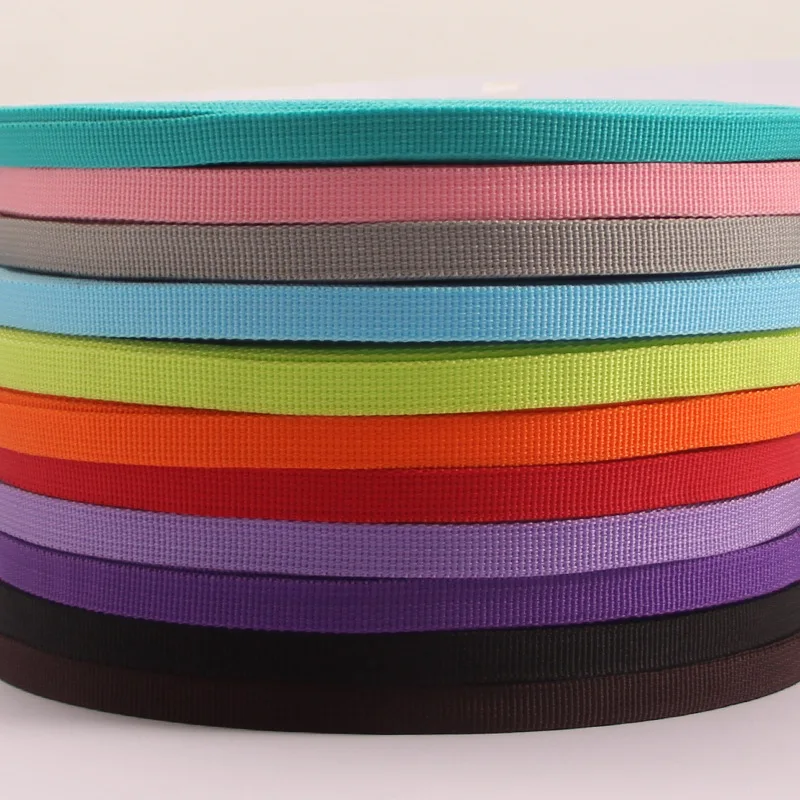Wholesale Price Multi-Color 38Mm Polypropylene Webbing Polypropylene Fiber Belt Strap Minigroove Polyester Fabric Webbing