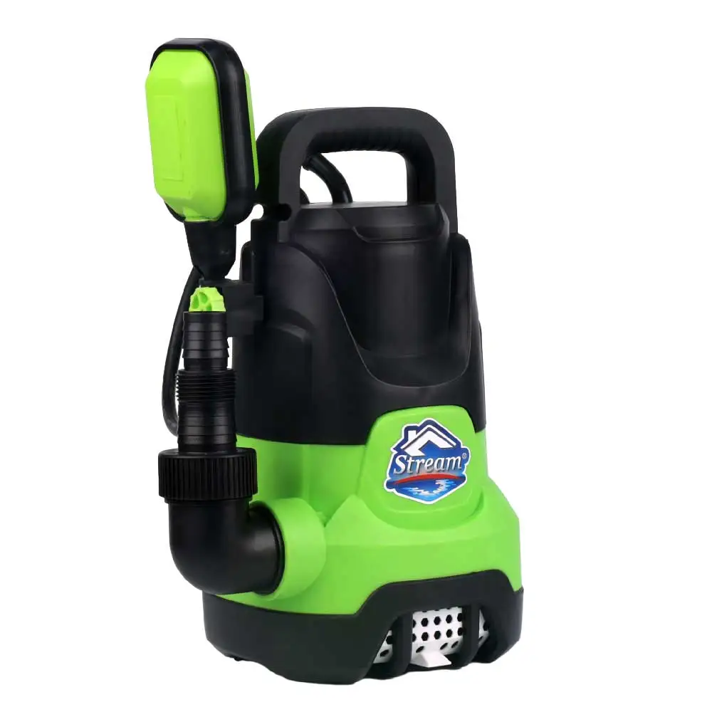 Garden Pond Aqua Drainage Submersible Pump Plastic Centrifugal Sump Pump With Float Switch