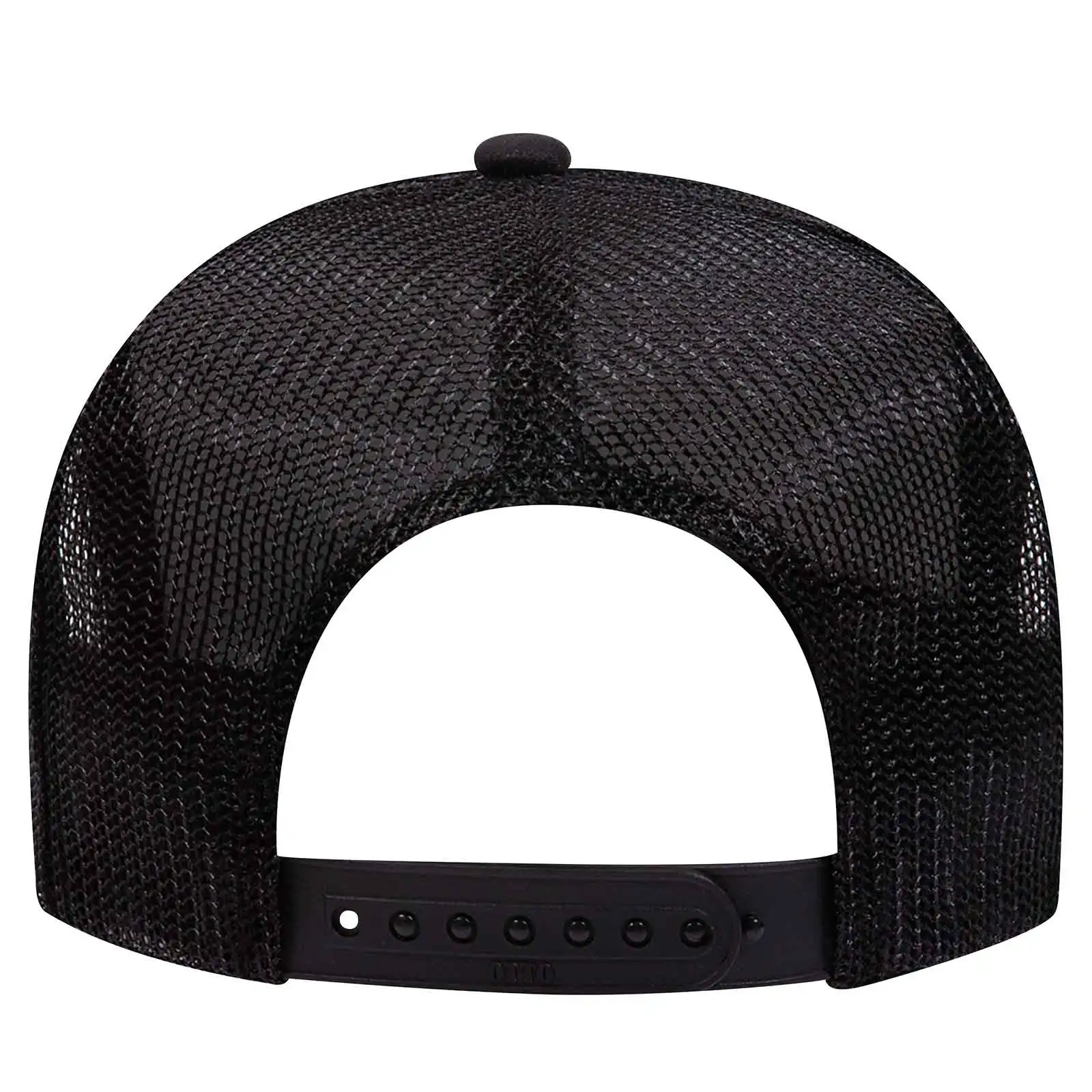 5 Panel High Crown Mesh Back Trucker Hat Solid Color Baseball Cap for Men and Women