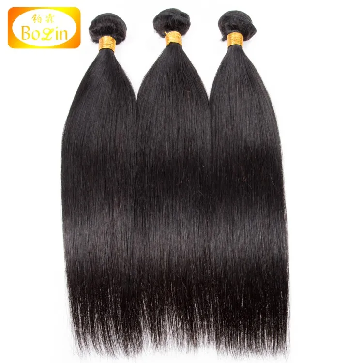 
Wholesale 100% Unprocessed Cuticle Aligned Brazilian Straight Hair Virgin Human Hair 