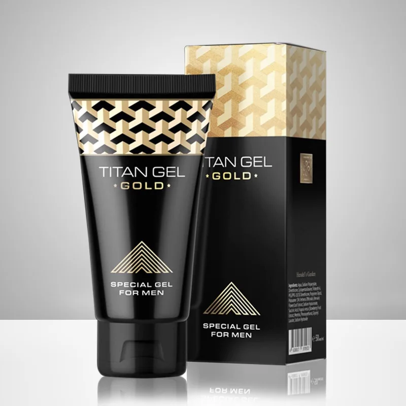 Gold Titan adult products massage cream titan gel Original Russia Titan Gel