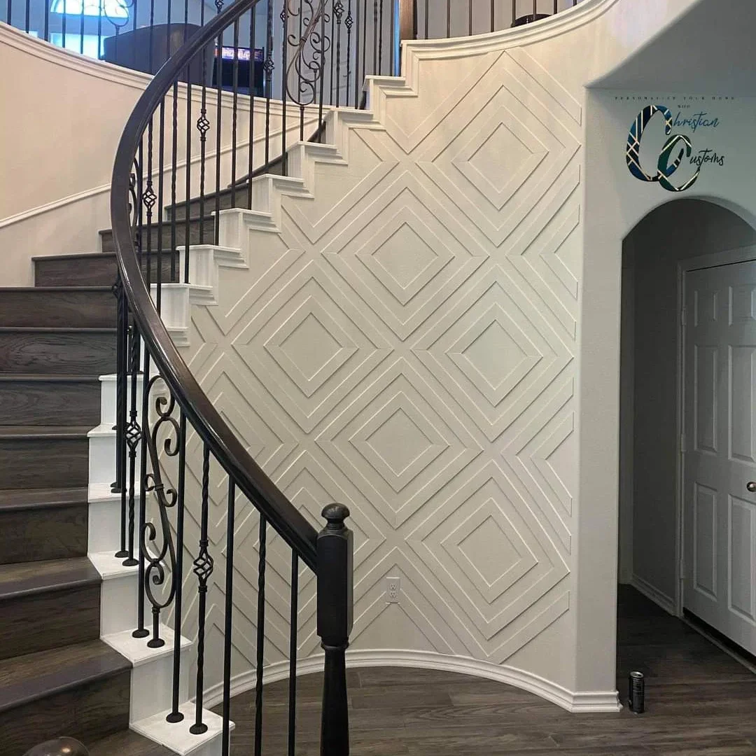 DB Wrought Iron Balustrade for Staircase and Balcony Customized Dimensions for House construction