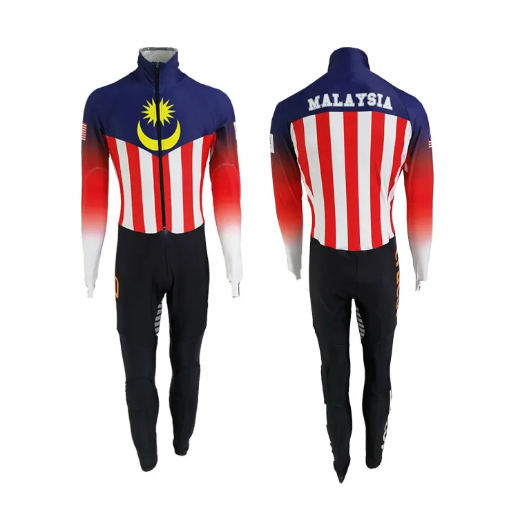 Roadstar custom drawing free design service speed skating suits clothing anti cut skin suit