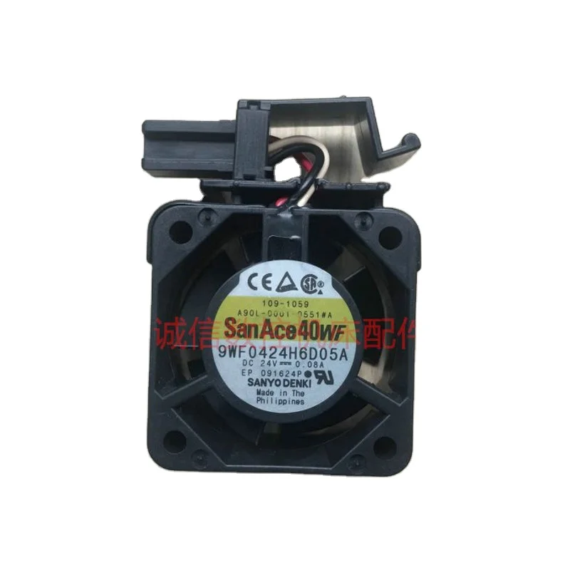 A90L-0001-0551#A 9WF0424H6D05A 24V 0.08A fan special
