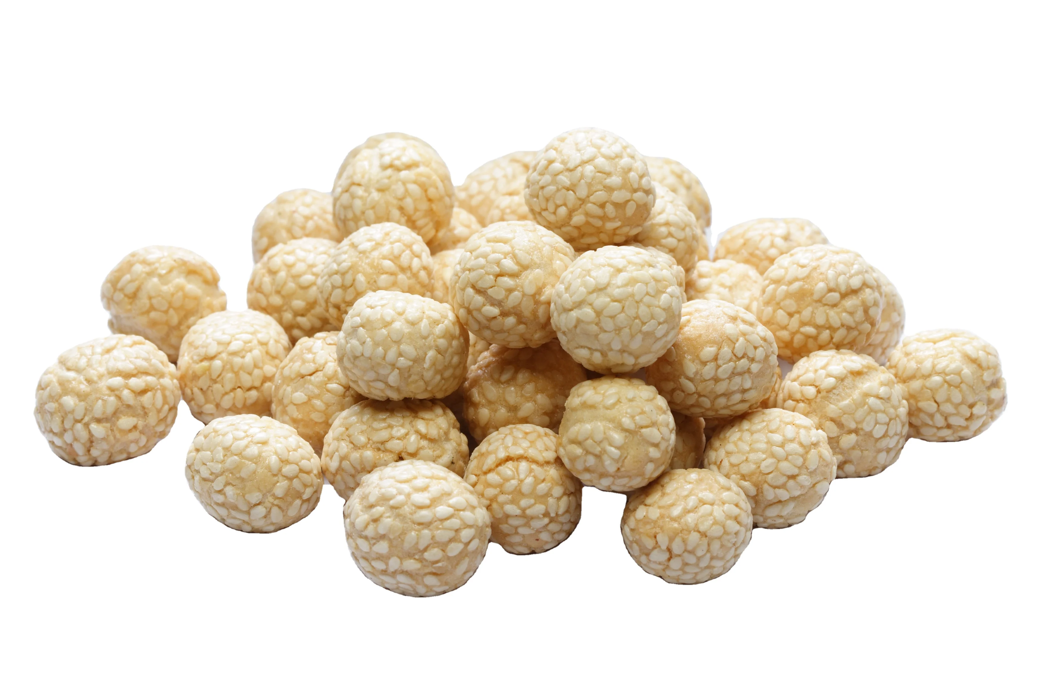 Crispy Ready to Eat Peanut Snacks White Sesame Coated Peanuts