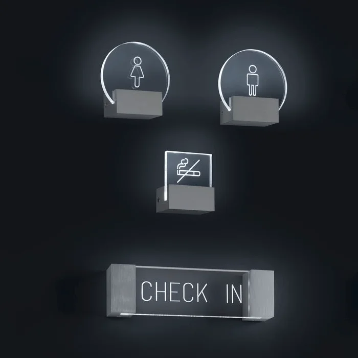 Ezd Custom CNC Office Door Numbers Office Name Front Door Plate House Number Plaque toilet signage