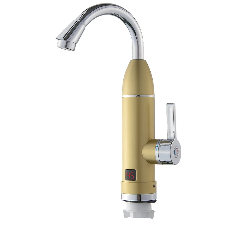 
New Style Instant Water Heater Faucet Stainless Steel Heating Tube Sink Faucet For Sale 