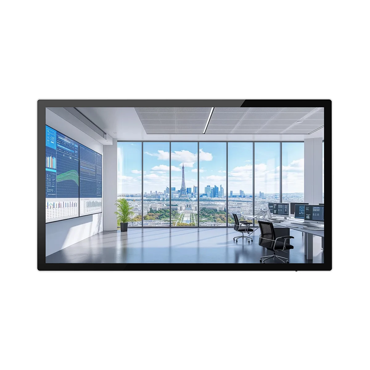 19 22 24 27 43 50 55 65 inch Wall-mounted 4K digital signage Advertising Players and displays for Vending Machine