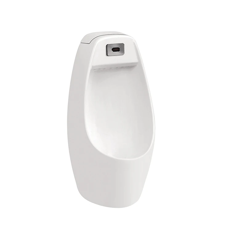 
China high quality bathroom ceramic auto flush sensor wall hung urinal for sale 