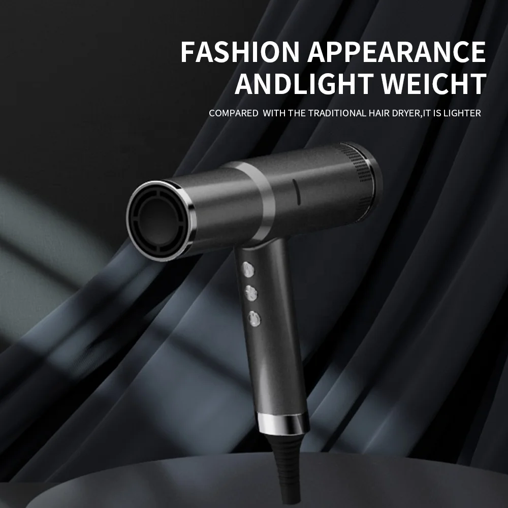 OEM Electric High Watt High Speed Hair Dryer 2000w Salon Professional Negative Ion Brushless Hair Dryer