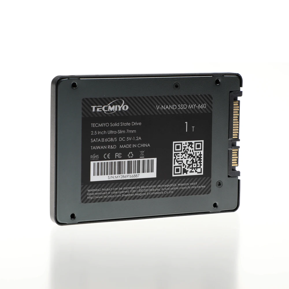  SSD жесткие диски 1 ТБ Внутренний твердотельный диск Жесткий SATA 3 2 5 дюйма ноутбук Настольный