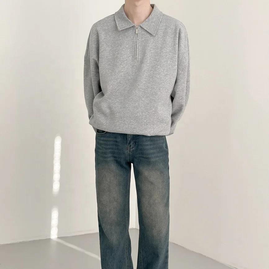 Men Wear Manufacturers For Clothing Brand Custom Logo Zip Up Blank Cotton Casual Unisex Vintage Hoodies Sweatshirts